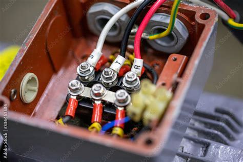 motor junction box connectors|terminal box for electric motor.